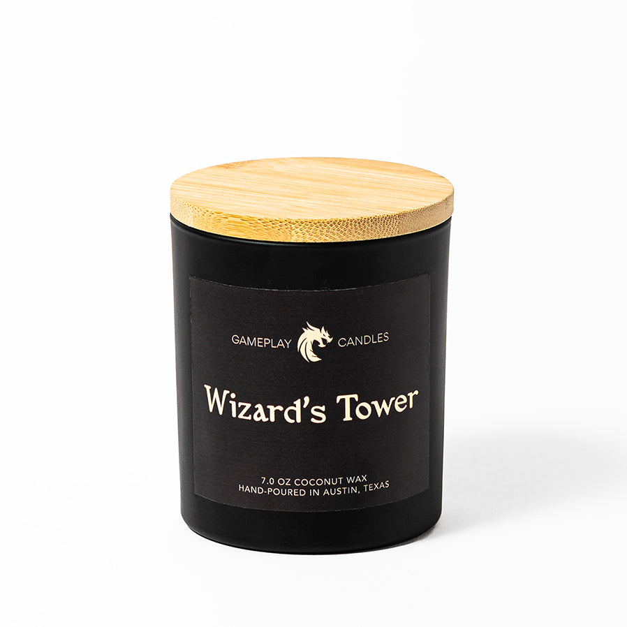 DnD Candles Wizard's Tower Jar with Lid