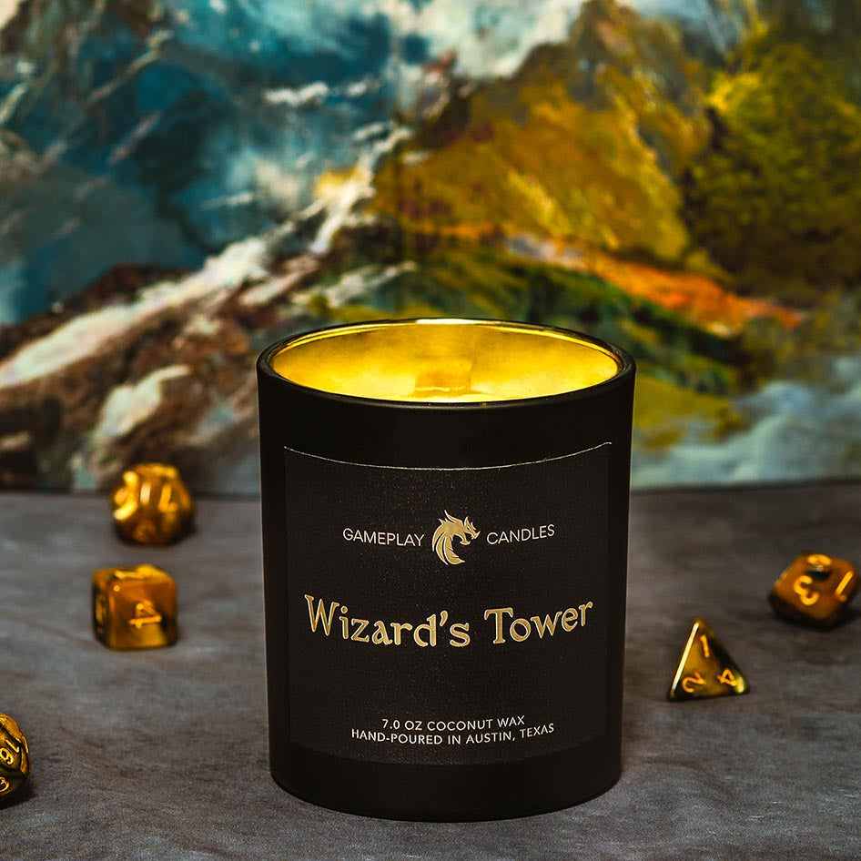 DnD Candles Wizard's Tower Jar